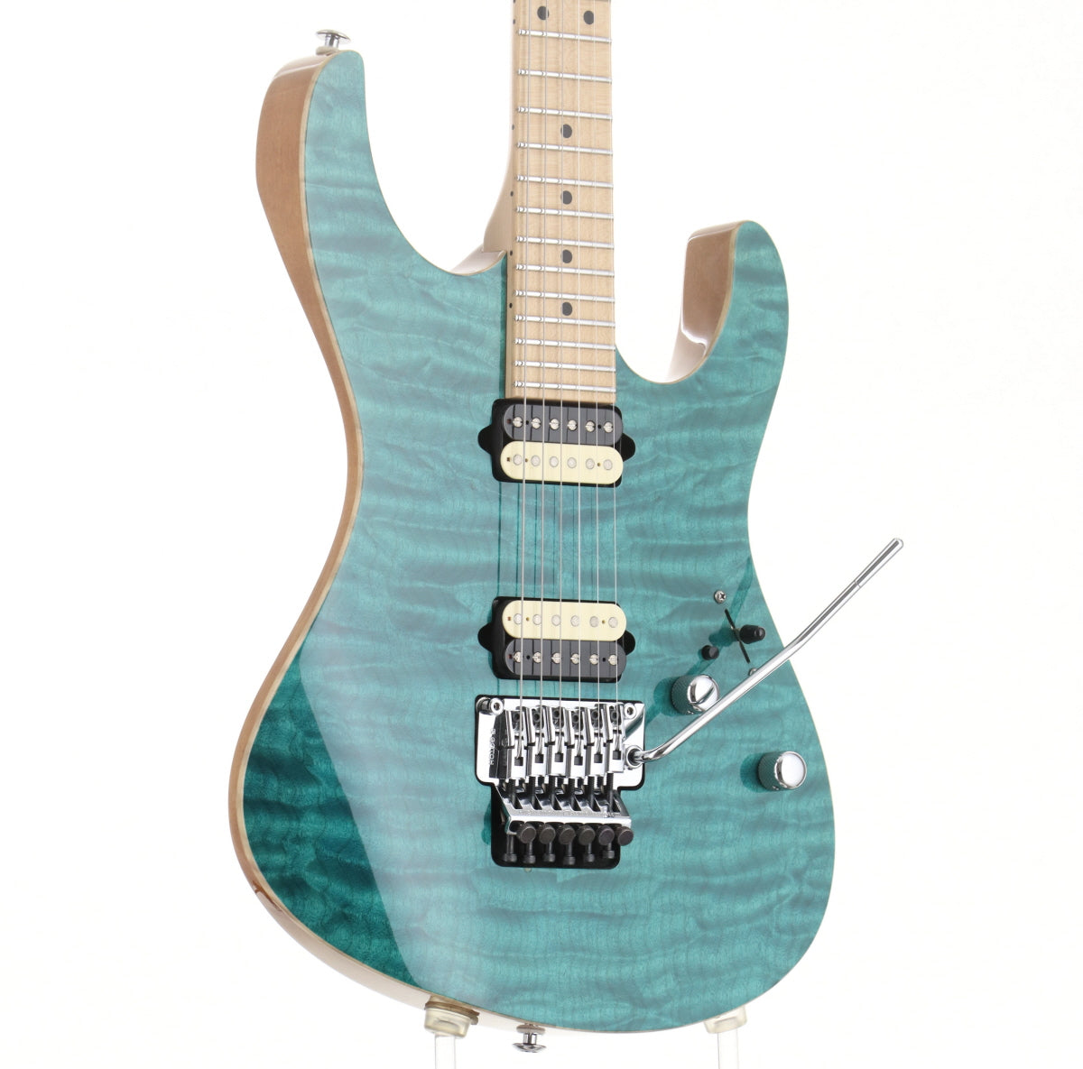 [SN 11067] USED Suhr / Modern Quilt Maple Top Bahama Blue [03]
