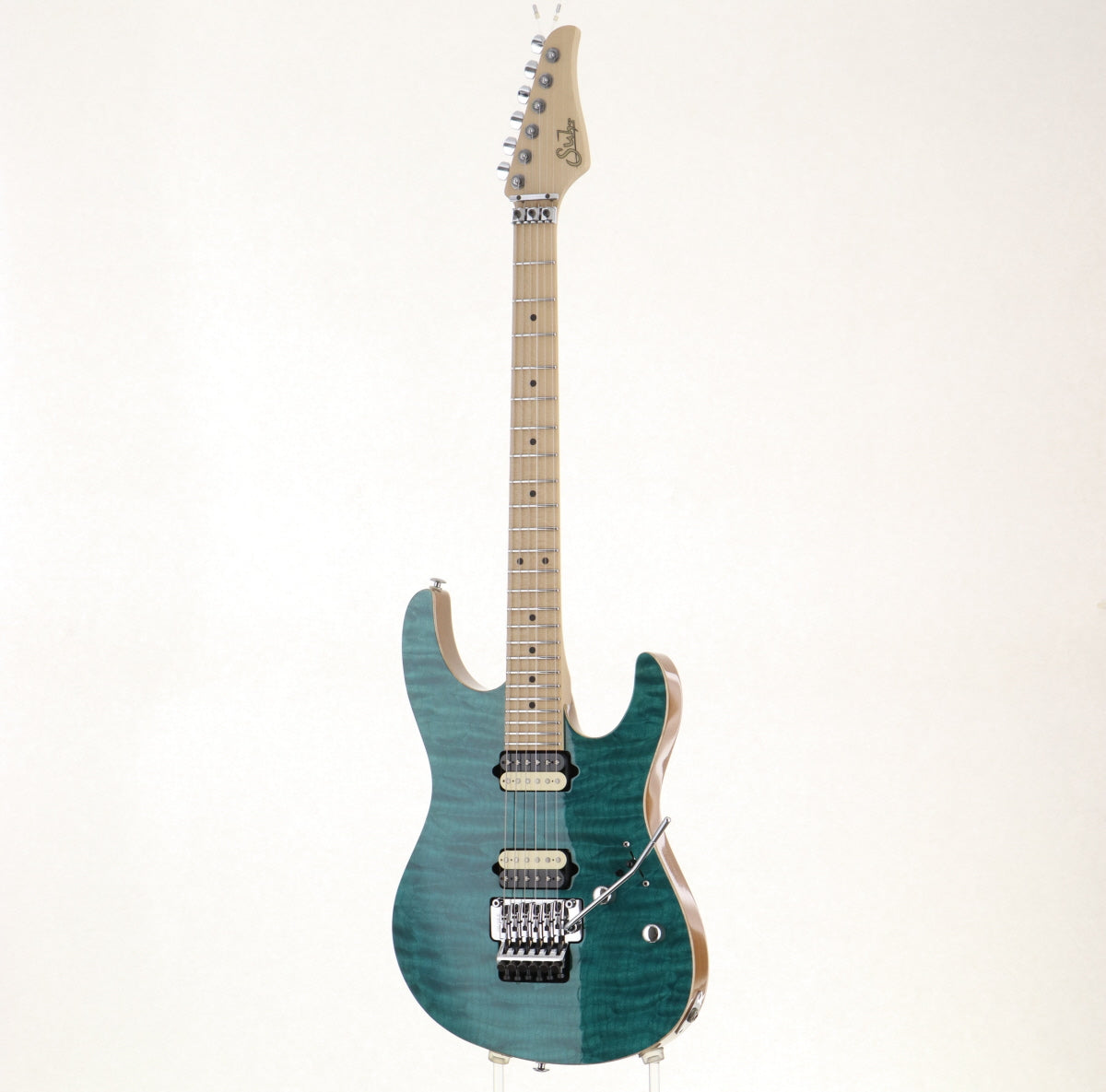 [SN 11067] USED Suhr / Modern Quilt Maple Top Bahama Blue [03]