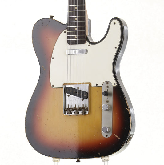 [SN CF538] USED Fender Custom Shop / MBS 63Telecaster Relic 3Color Sunburst Chris Fleming [03]