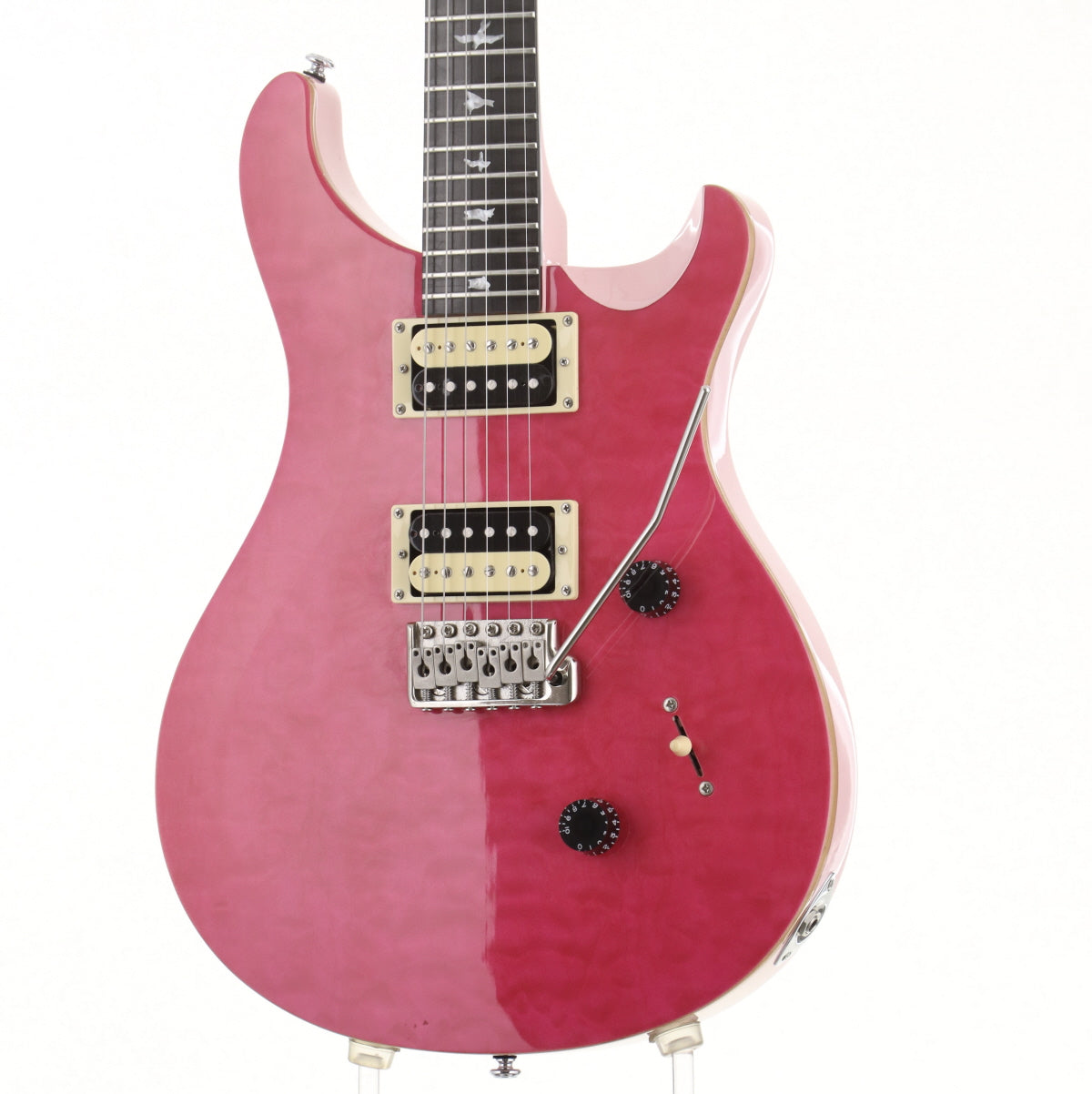 [SN M21944] USED PRS SE / SE Custom 24 Quilt Bonnie Pink Electric Guitar  [10]