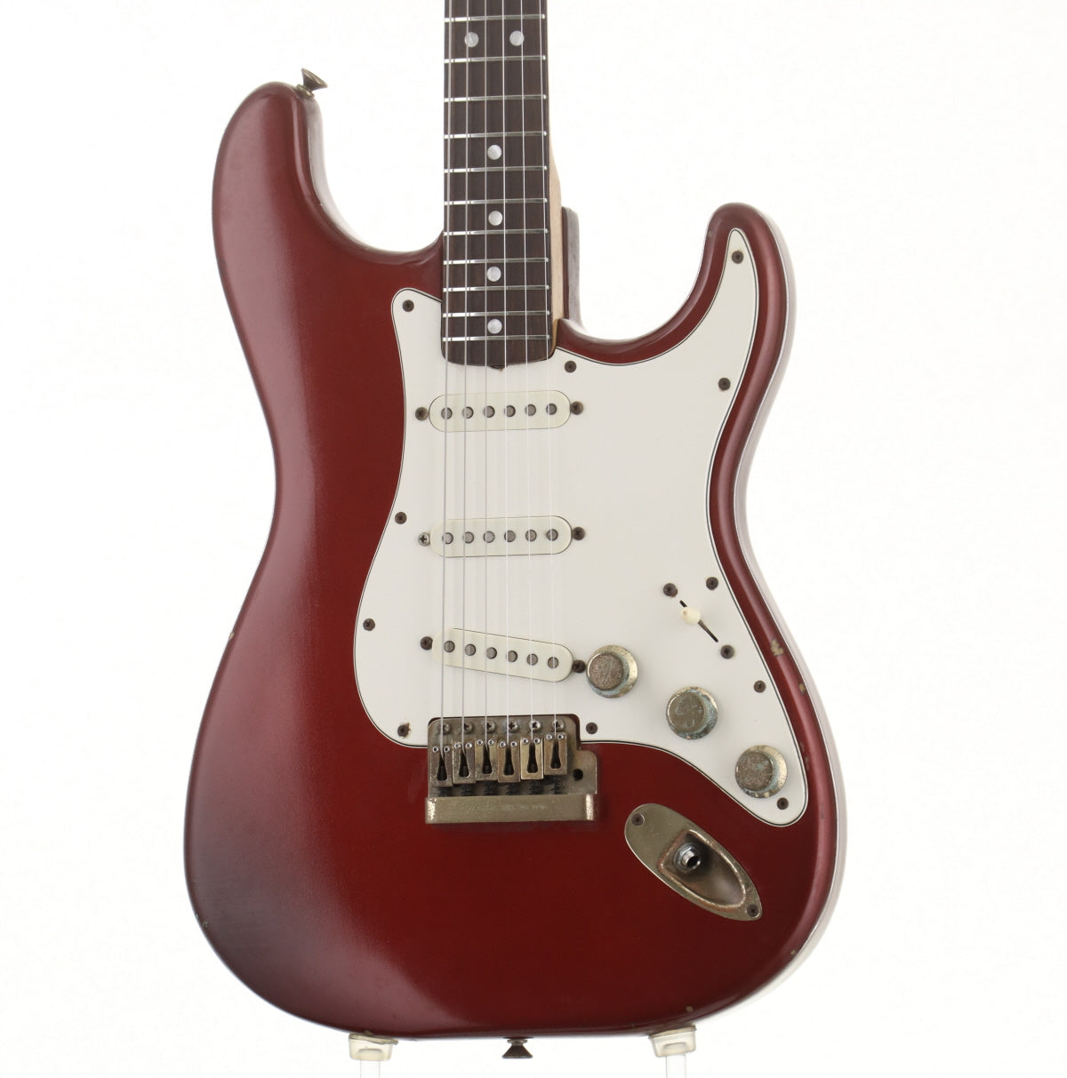[SN E025202] USED FENDER USA / The STRAT Candy Apple Red [05]