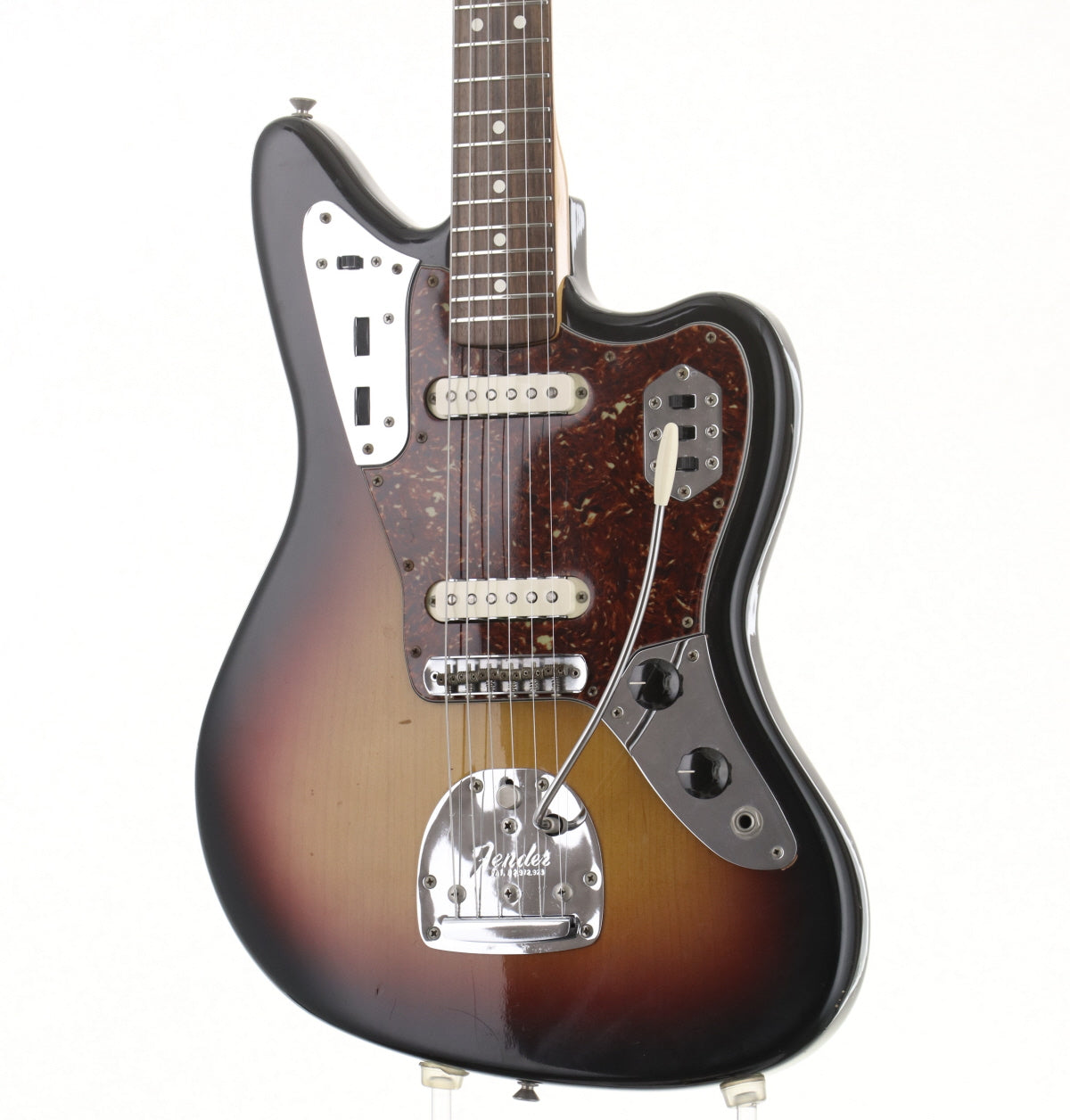 [SN V14019] USED Fender USA / American Vintage 62 Jaguar 3-Color Sunburst  [08]