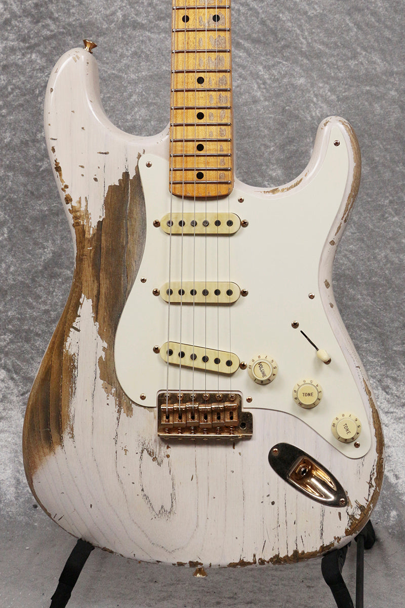[SN CZ548665] USED Fender Custom Shop / MBS 50s Stratocaster Super Heavy Relic White Blonde by Jason Smith [06]