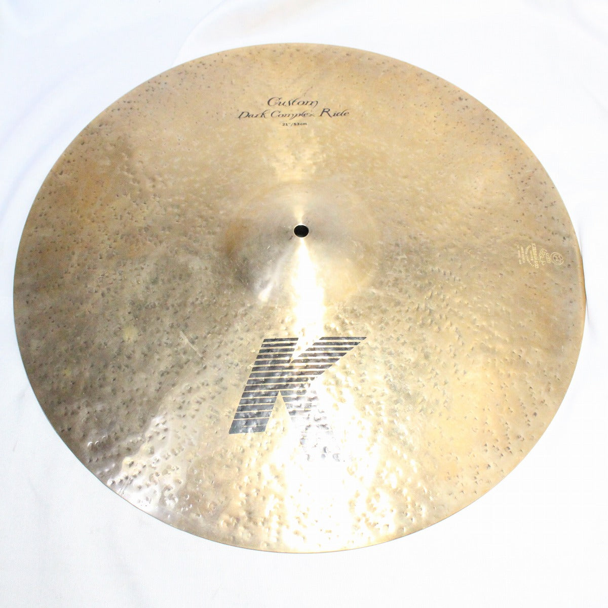 USED ZILDJIAN / K.CUSTOM DARK COMPLEX RIDE 21inch 2508g Zildjian Ride  Cymbal [08]