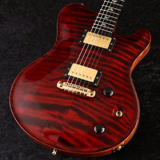 [SN 9 3048] USED NIK HUBER / Redwood Dolphin Inlays Ruby Red [03]