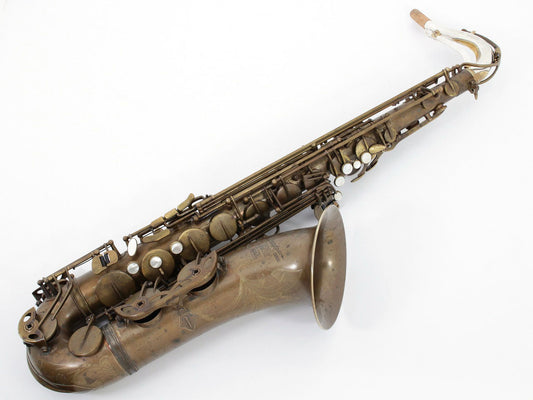 [SN 0023] USED BRASSPIRE UNICORN / Tenor saxophone 992T VNL unlacquered [20]