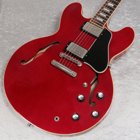 [SN 02873727] USED Gibson / Japan Limited ES-335 60s Block Export / Red [06]