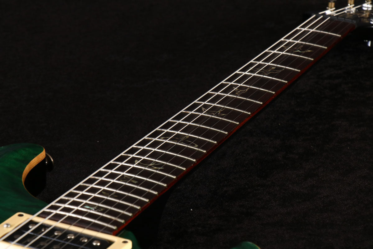[SN 132861] USED Paul Reed Smith (PRS) / 2008 Custom 22 10Top Quilt Emerald Green Wide Fat Neck [03]