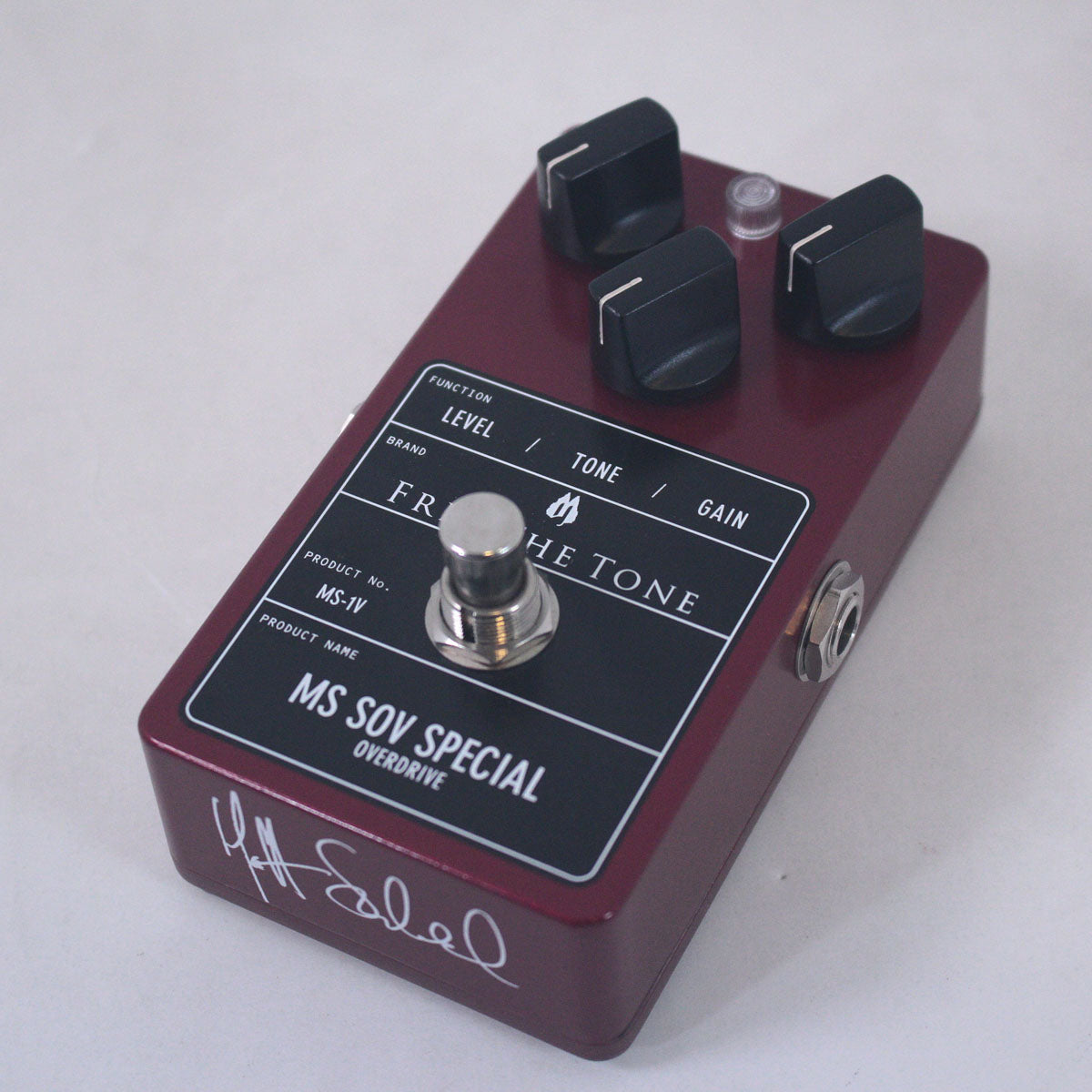 Free the tone MS SOV OVERDRIVE MS-2V - ギター