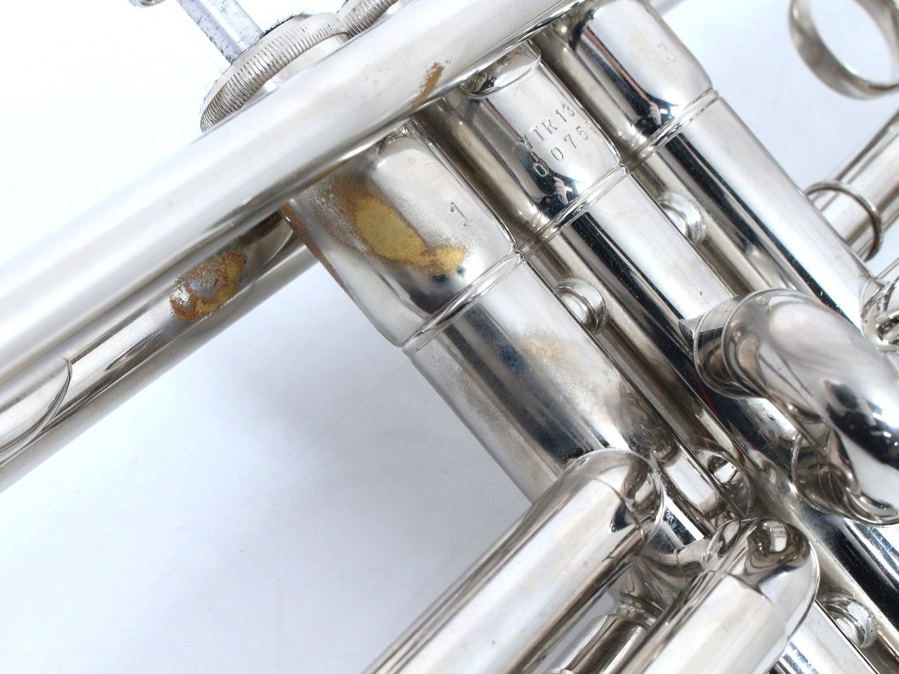 [SN 007596] USED YAMAHA / Trumpet YTR-1310 Nickel plated finish [20]