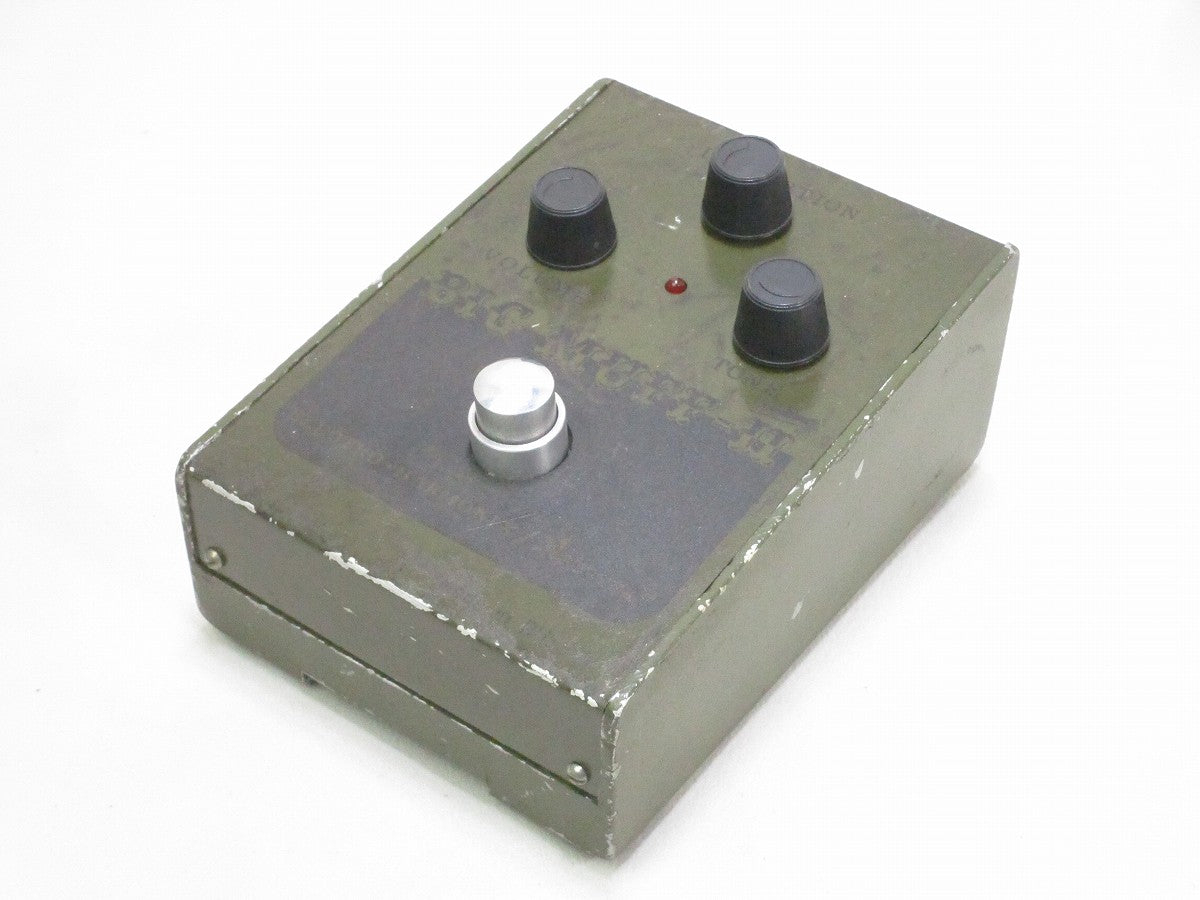 USED Electro-Harmonix / Big Muff Pi V7B Russian SOVTEK Civil War Green Fuzz  [09]