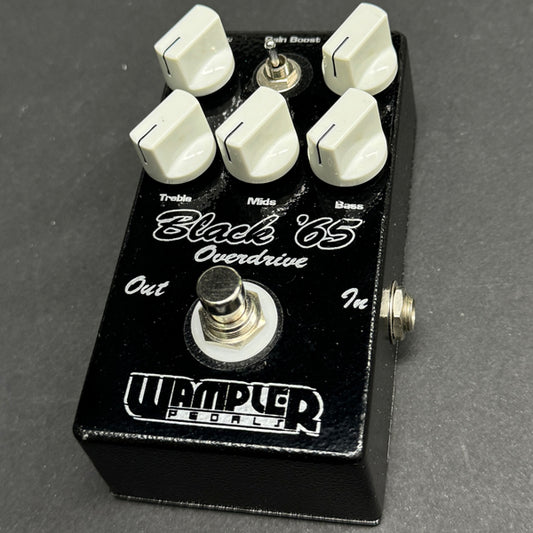 [SN 15012] USED WAMPLER PEDALS / Black 65 Overdrive [06]