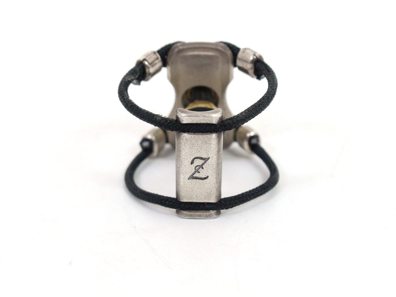 USED Zac Zac / Ligature for B flat clarinet ZL-4104 / Solid Silver [03]