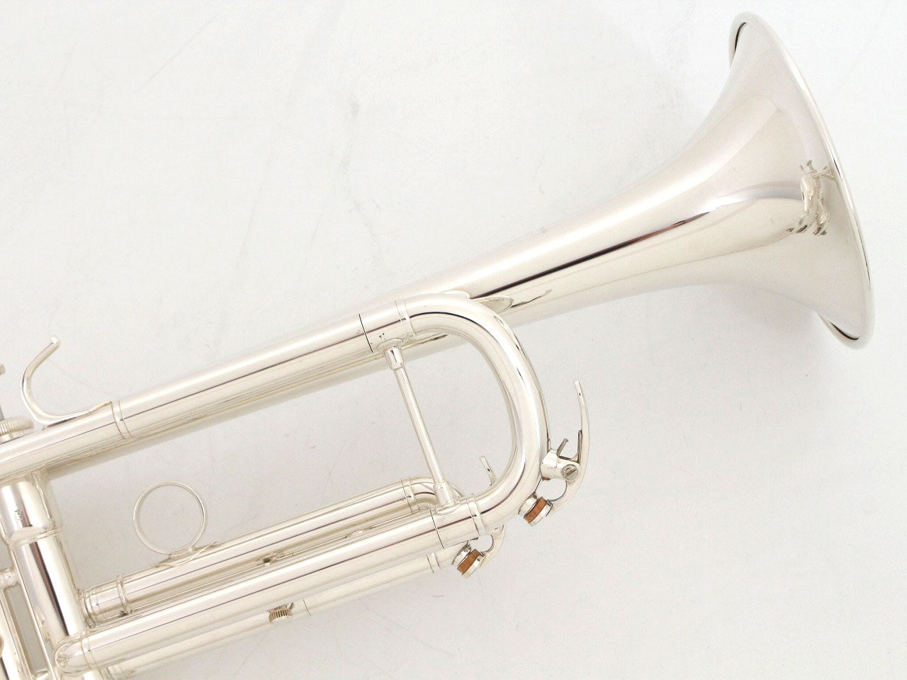 [SN D08638] USED YAMAHA / Trumpet YTR-4335GSII Made in Japan, silver plated finish [11]