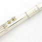 [SN 9874] USED YAMAHA / Flute YFL-811D All silver handmade flute, all tampos replaced [09]