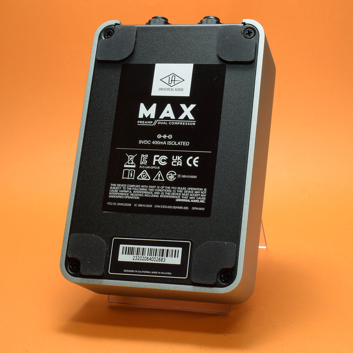 [SN 23202064002683] USED UNIVERSAL AUDIO Universal Audio / UAFX Max Preamp &amp; Dual Compressor [20]