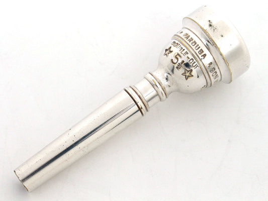 USED J. Parduba &amp; Son Parduba / trumpet mouthpiece DOUBLE-CUP star 5-1/2 star [03]