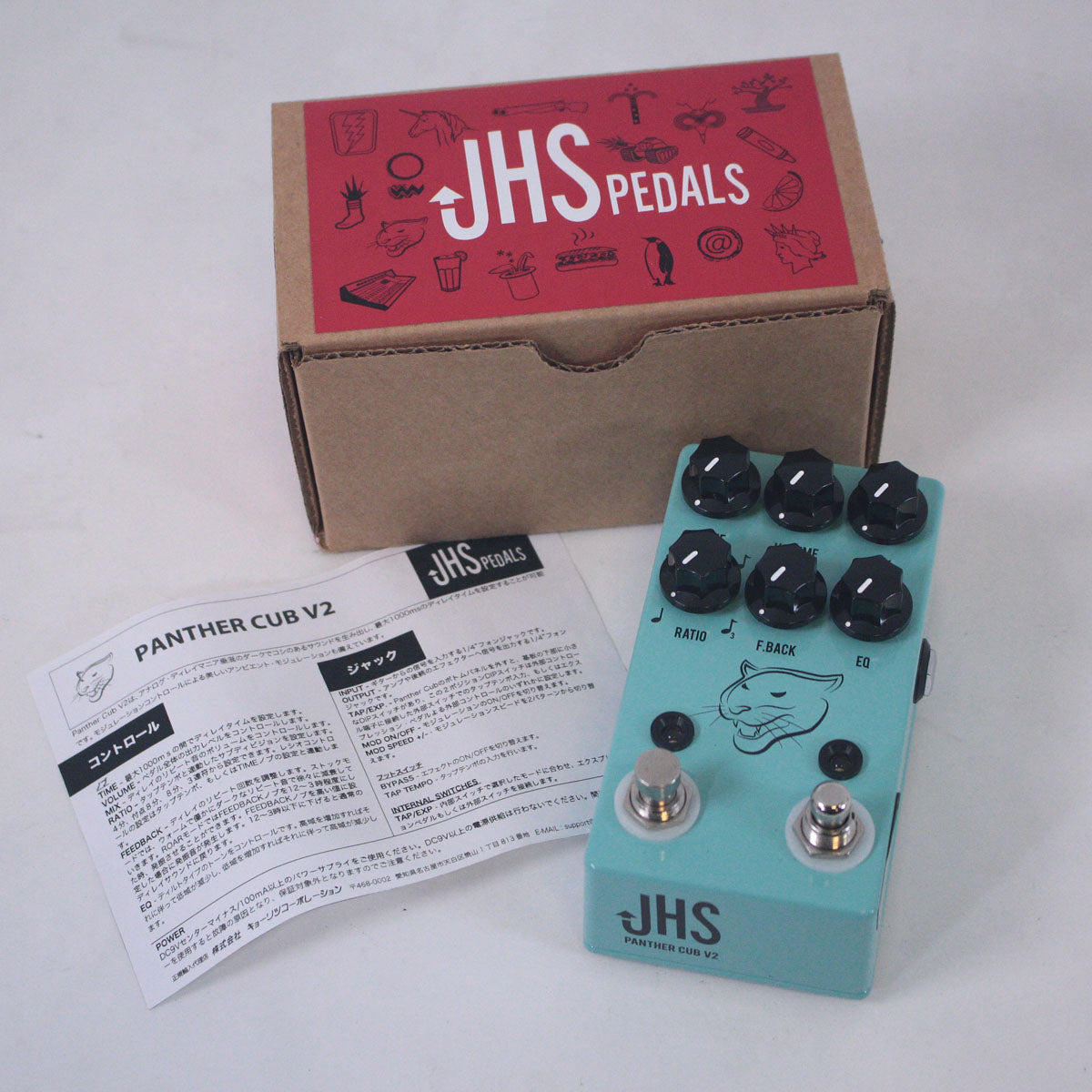 [SN 3447] USED JHS PEDALS / Panther Cub V2 [05]