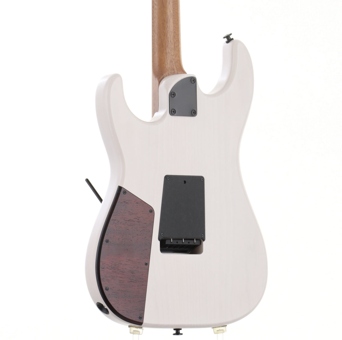 [SN D035] USED Suzuka Guitar Design / Sierra AL112 See-Through White [05]