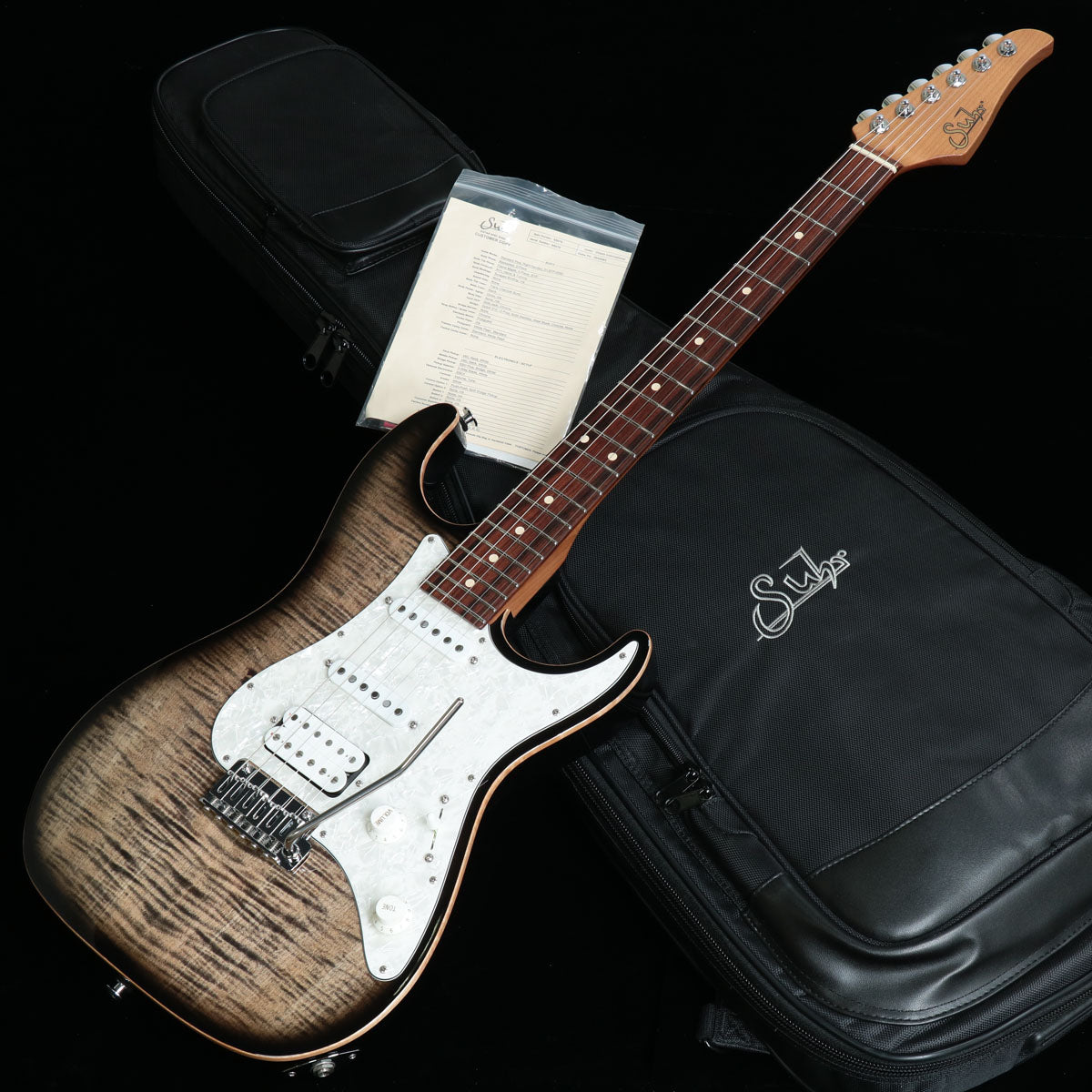 [SN 65079] USED SUHR / JE-Line STANDARD PLUS Trans Charcoal Burst [08]