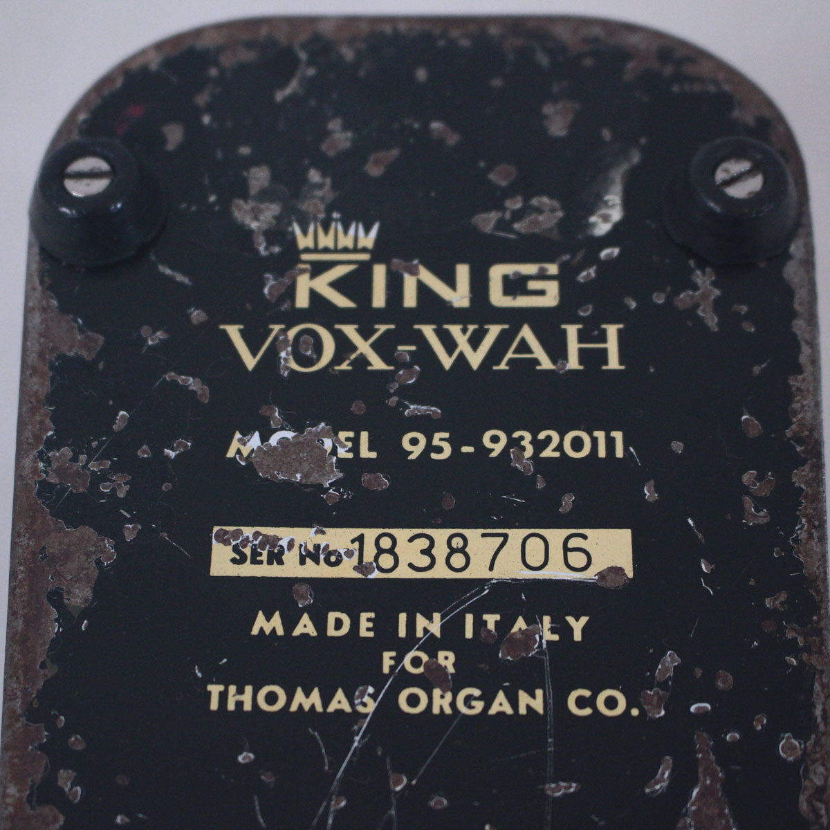[SN 1838706] USED KING / VOX-WAH Top Logo [05]