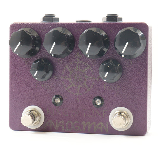 [SN 2459] USED MAN / King of Tone V4 Overdrive for Guitar [08]