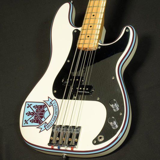 [SN MX21501952] USED Fender Mexico / Steve Harris Precision Bass Olympic White [20]