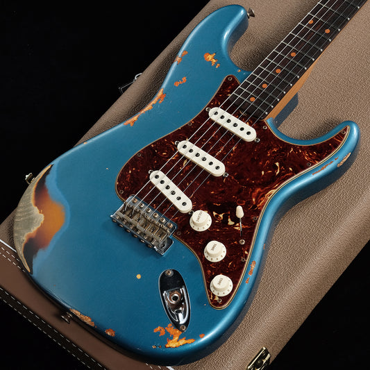 [SN CZ551119] USED FENDER CUSTOM SHOP / 2021 Limited 1961 Stratocaster Heavy Relic Aged Lake Placid Blue Over 3-Color Sunburst [05]