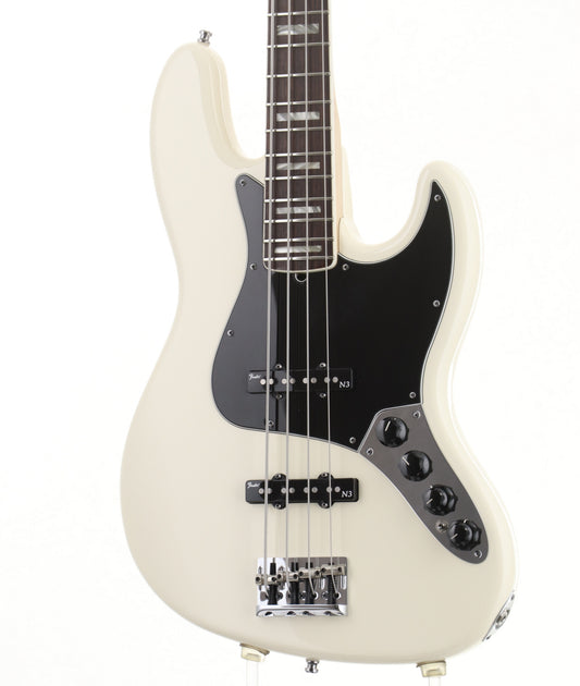 [SN US10129865] USED Fender USA / American Deluxe Jazz Bass N3 Pickups Alder Olympic White [03]