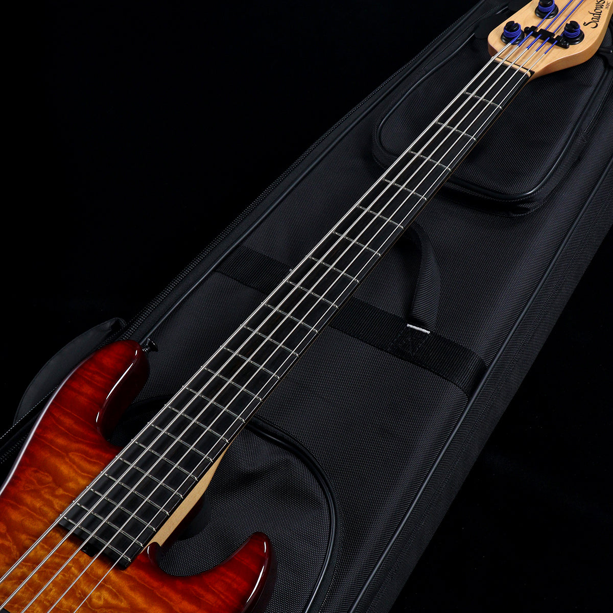 [SN 7488] USED SADOWSKY NYC / Custom Bass 5string Standard Dark Cherry Burst [05]