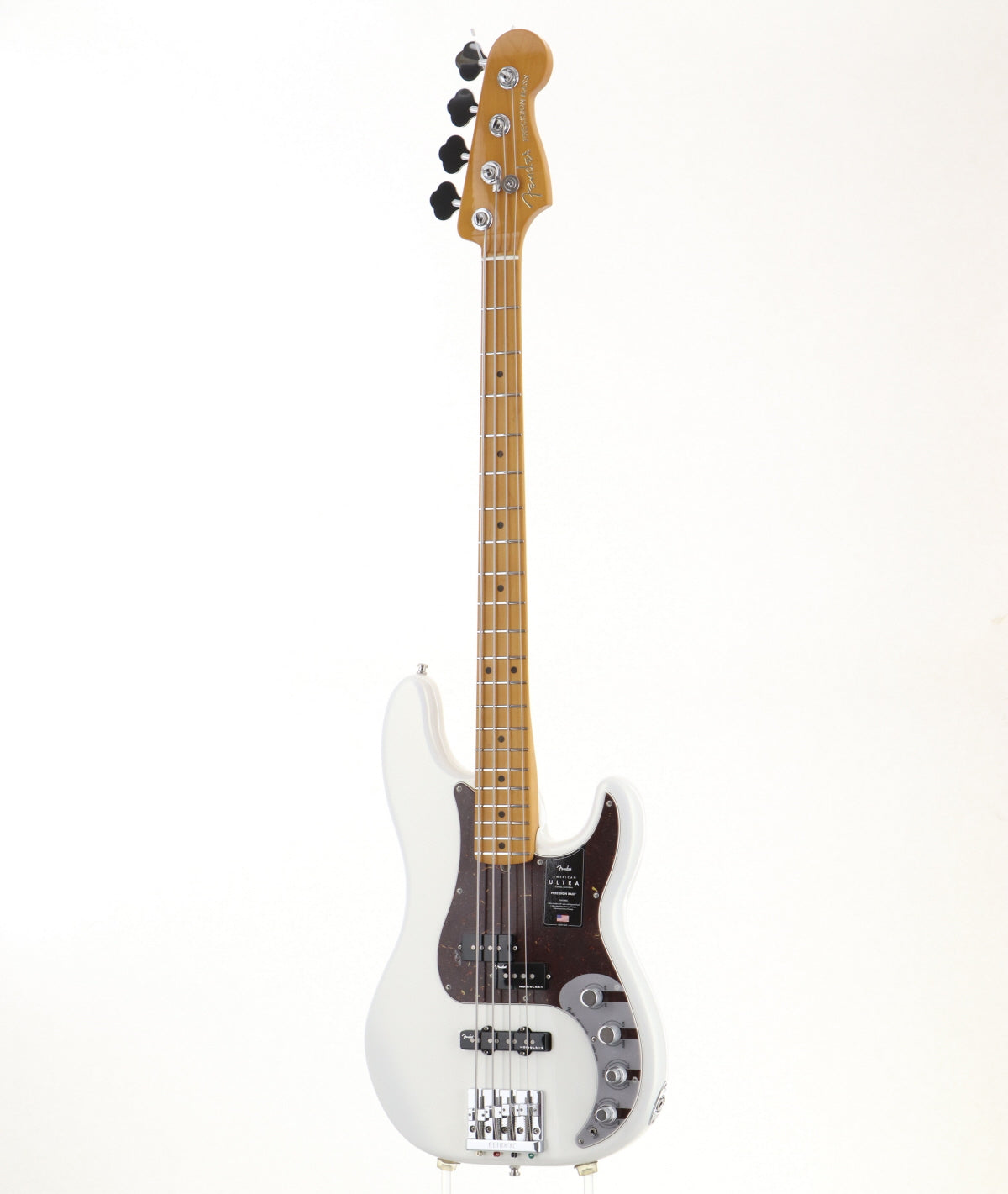 [SN US22073546] USED Fender / American Ultra Precision Bass Arctic Pearl [06]