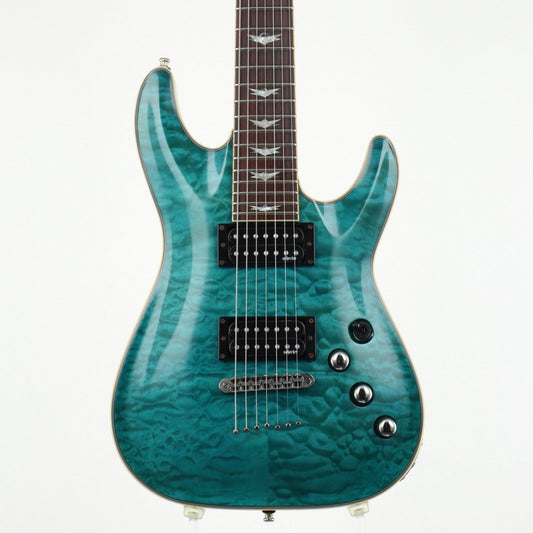 [SN W15111163] USED Schecter / AD-OM-EXT-7 / Diamond Omen Extreme-7 Trans Ocean Blue [11]