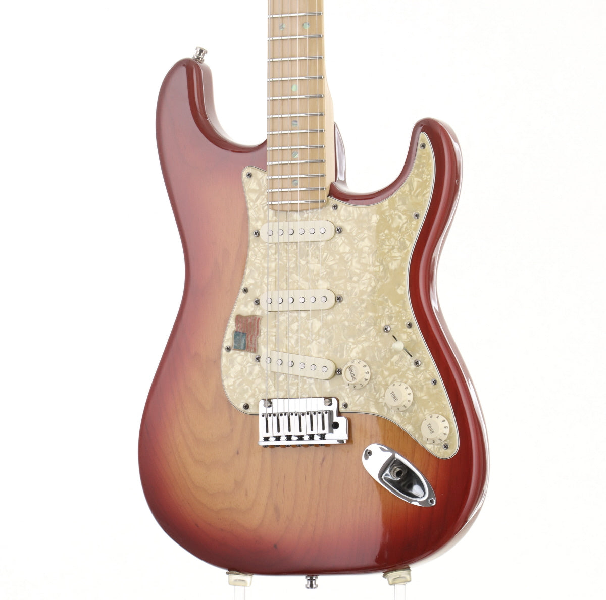 [SN DZ6034134] USED FENDER USA / American Deluxe Stratocaster Ash Aged Cherry Sunburst / Maple 2006 [05]