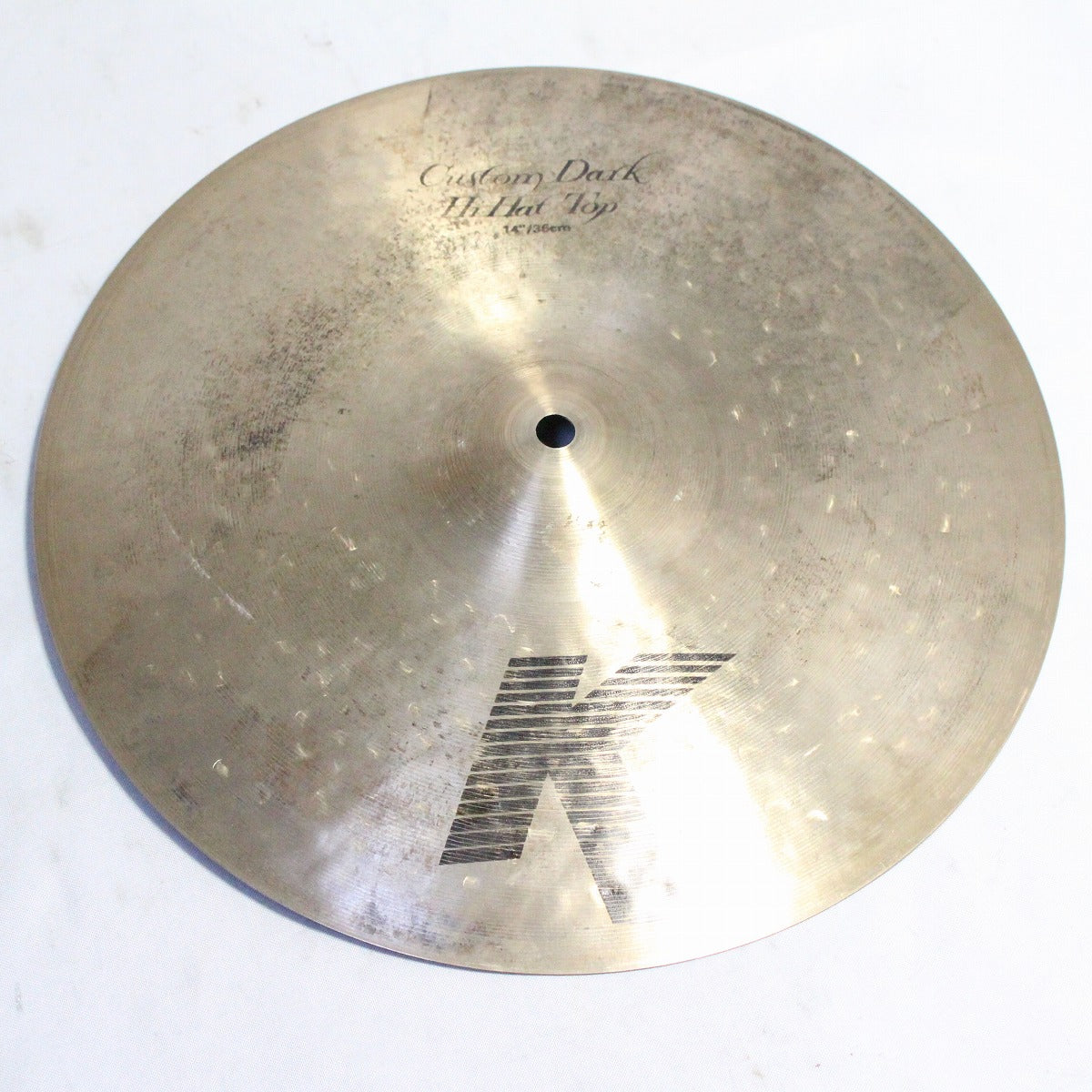 USED ZILDJIAN / K.CUSTOM DARK HIHATS 14inch 952/1264 K Custom Hi-Hat Cymbals [08]