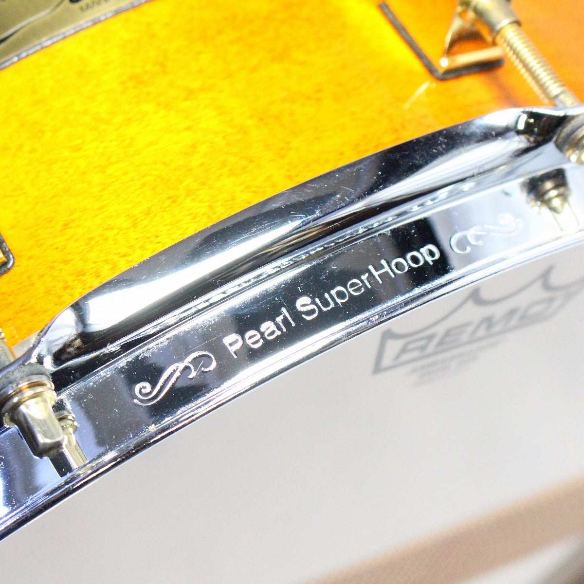 USED PEARL / CL5314D 14x6.5 Custom Classic Onepiece Maple Snare Drum [08]
