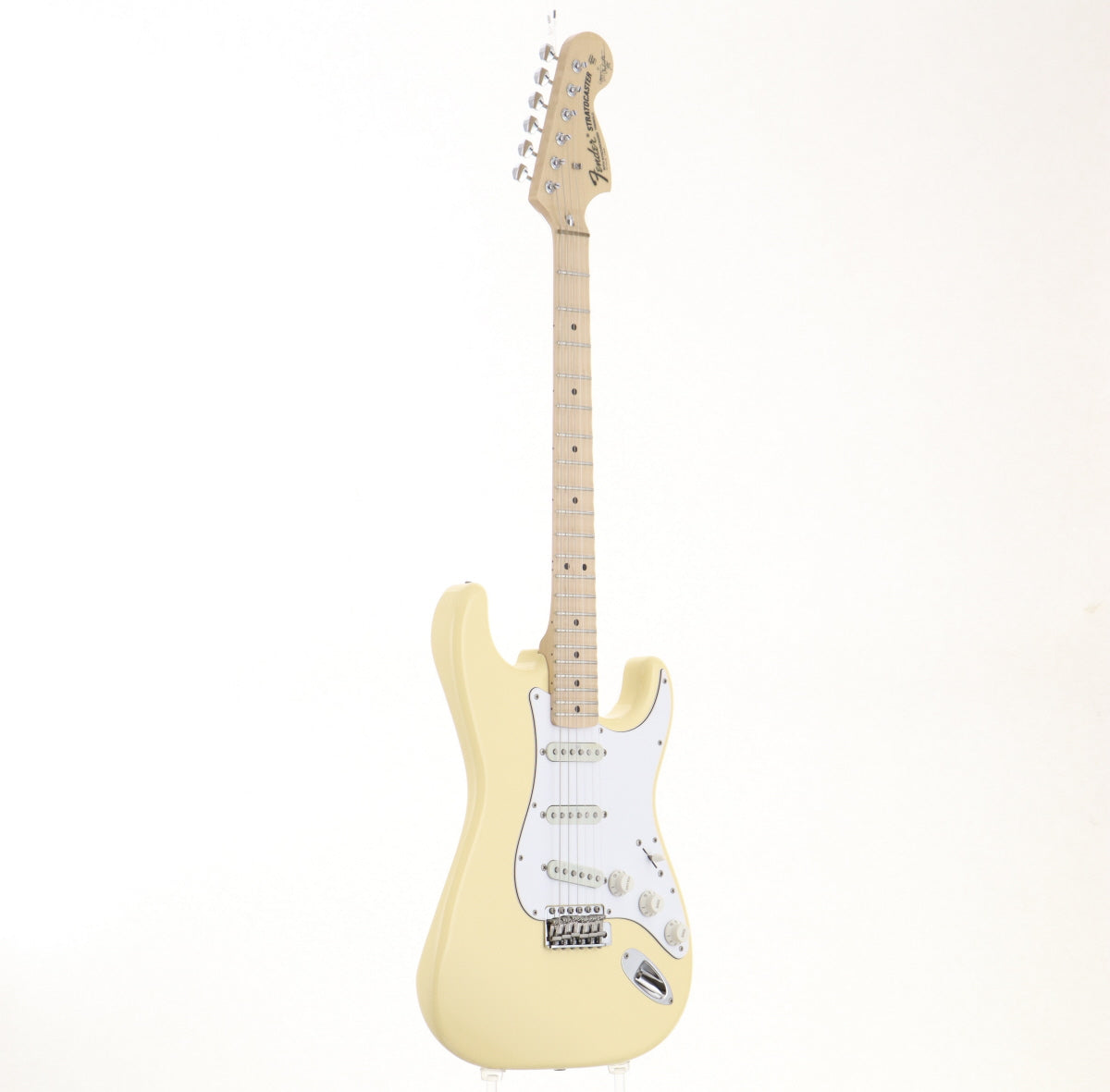 [SN JD16005597] USED Fender / Japan Exclusive Yngwie Malmsteen Stratocaster Olympic White [03]