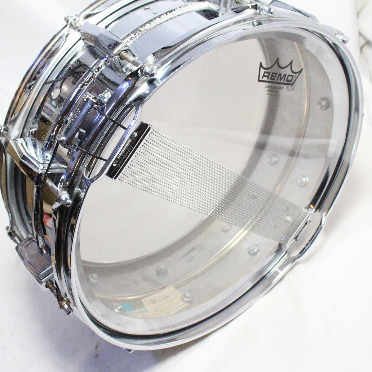 [SN 904656] USED LUDWIG / 1971 #400 (410mod) 14x5 snare drum, modified [08]