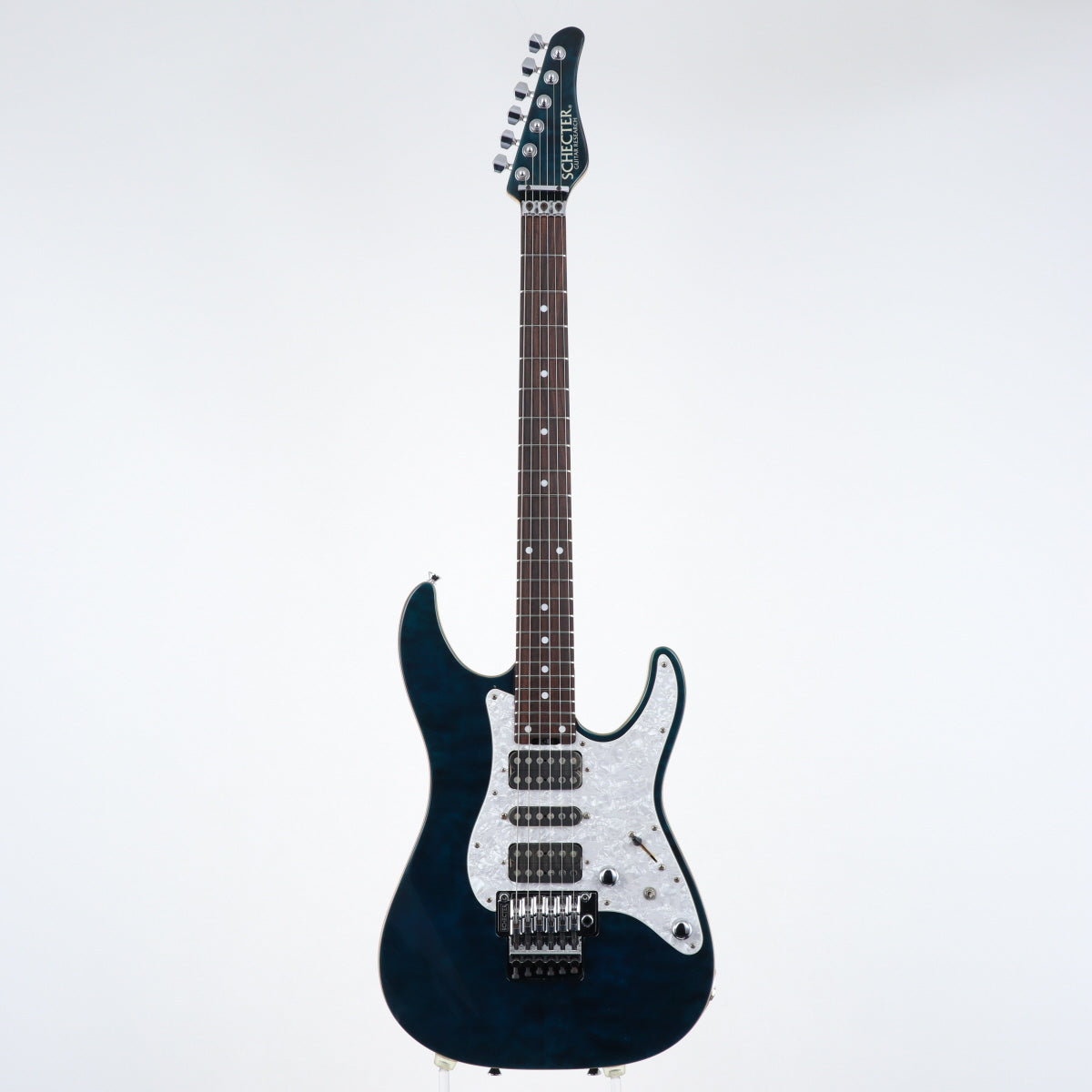 [SN S1510079] USED SCHECTER Schecter / SD-II-24-AL See Thru Blue / Rosewood Fingerboard [20]