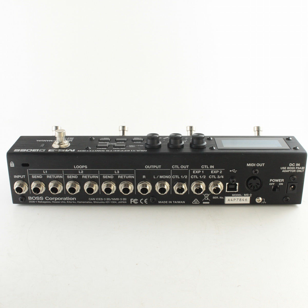 [SN A4P7846] USED BOSS / MS-3 [03]