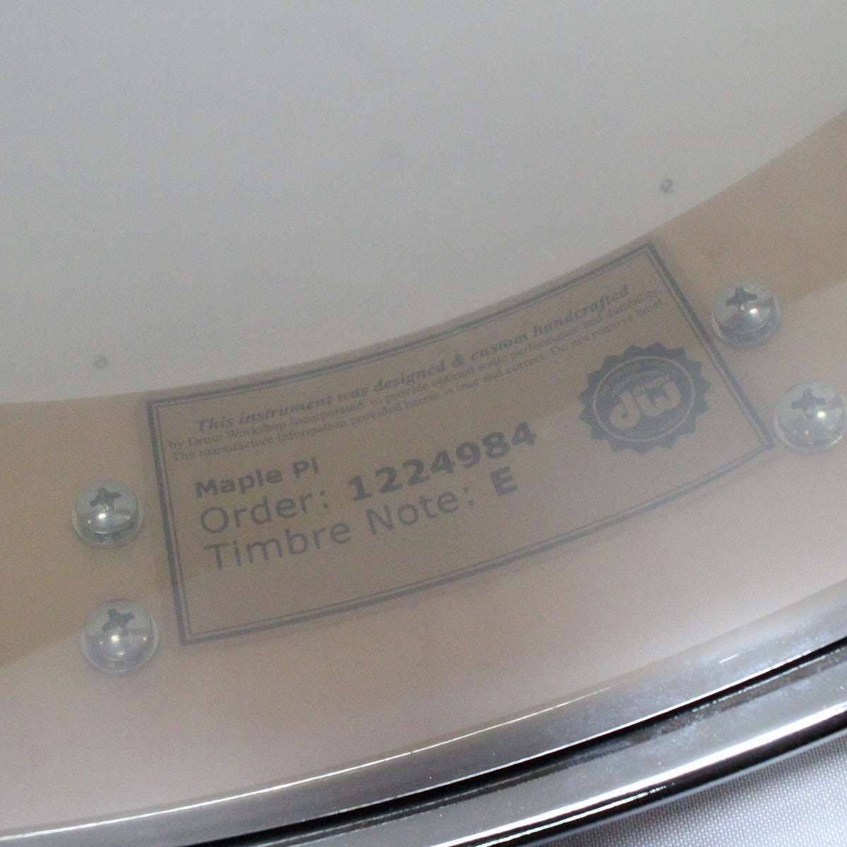 USED DW / DW-CL1431SD/SO-EBO/C Collectors Pure Maple Pi 14x3.14 Ebony Satin Oil Collectors Maple Snare Drum [08]