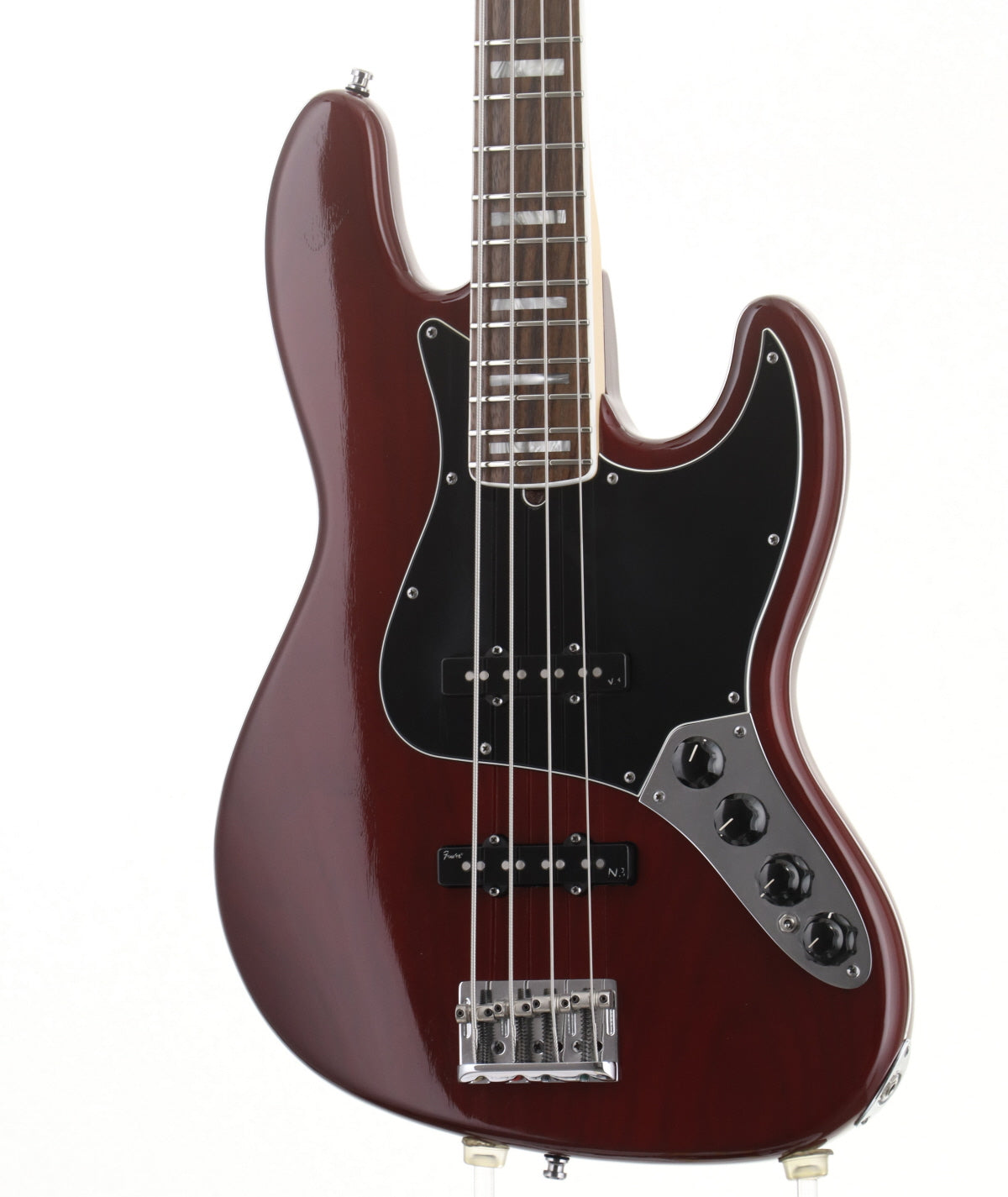 [SN US11279787] USED FENDER USA / American Deluxe Jazz Bass N3 Transparent Red R [10]