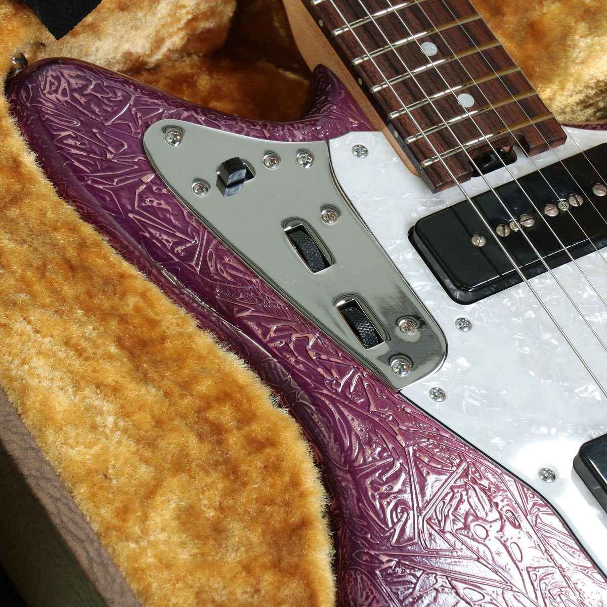 [SN RC18032409] USED SAGO / W-JAG Special P-90 Light Weight Ash See-through Wrap Purple Burst [Made in Japan / 3.78kg] [08]