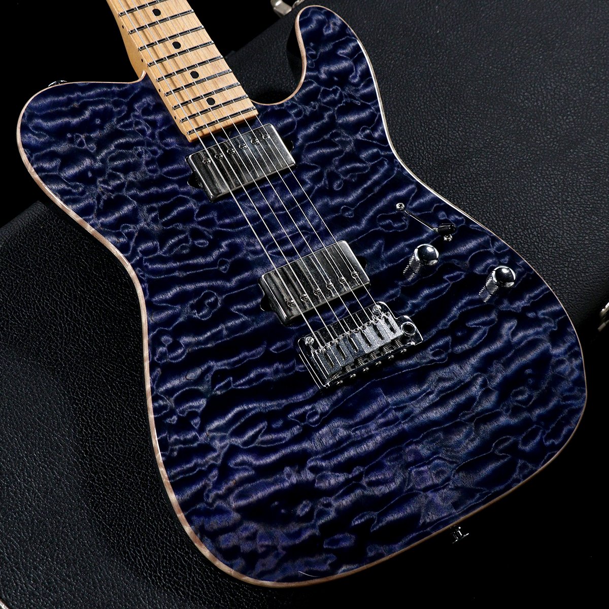 [SN 7339] USED Suhr / Classic T Quilted Maple Top Trans Blue [03]