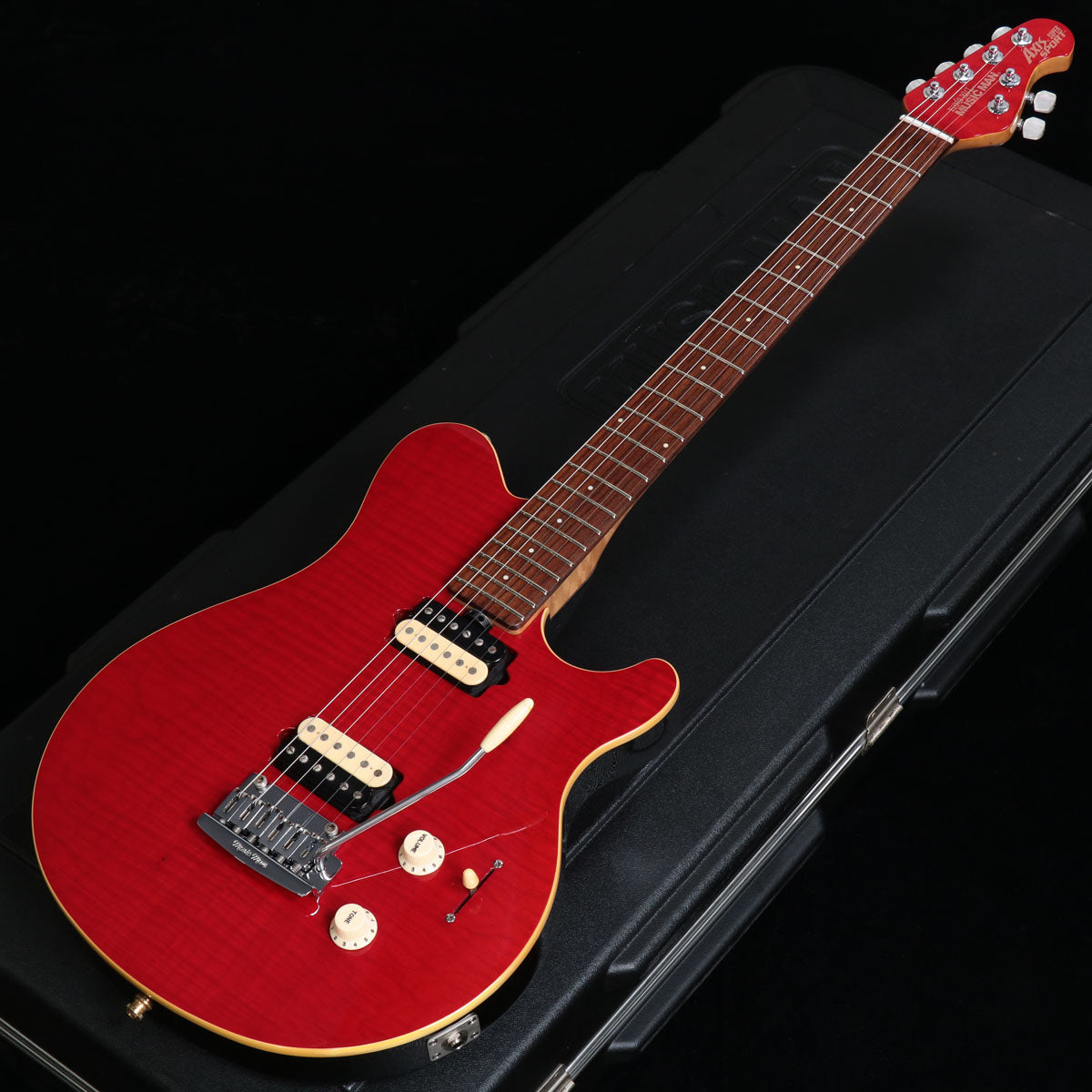 [SN G11694] USED MUSIC MAN / Axis Super Sport HH Tremolo Translucent Red [2000/3.39kg] MUSIC MAN Axis [08]