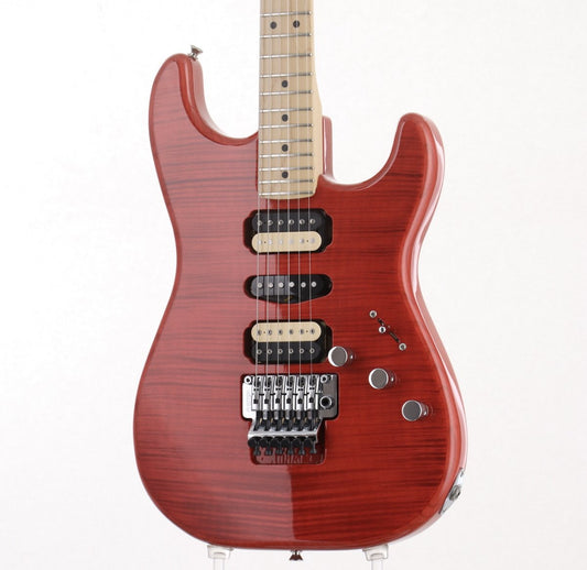 [SN JD20017467] USED Fender / Michiya Haruhata Stratocaster Maple Fingerboard Trans Pink 2020 [09]