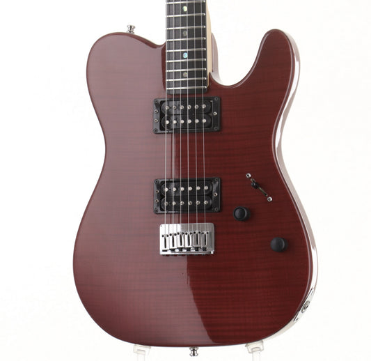 [SN DZ4125662] USED Fender / American Deluxe Telecaster FMT HH w/S-1 Bing Cherry Transparent 2004 [09]