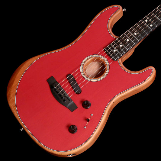 [SN US219575A] USED Fender USA / American Acoustasonic Stratocaster Dakota Red [08]