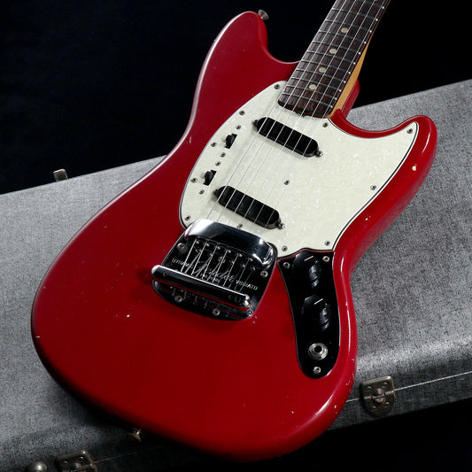 USED FENDER USA / 1965 Mustang Red [05]