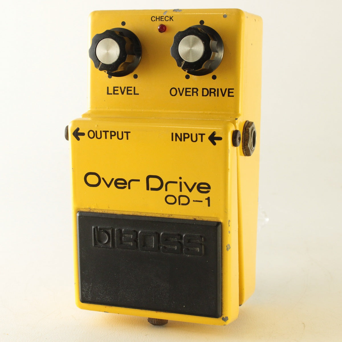 USED BOSS / OD-1 Over Drive RC3403ADB (silver screw/skeleton
