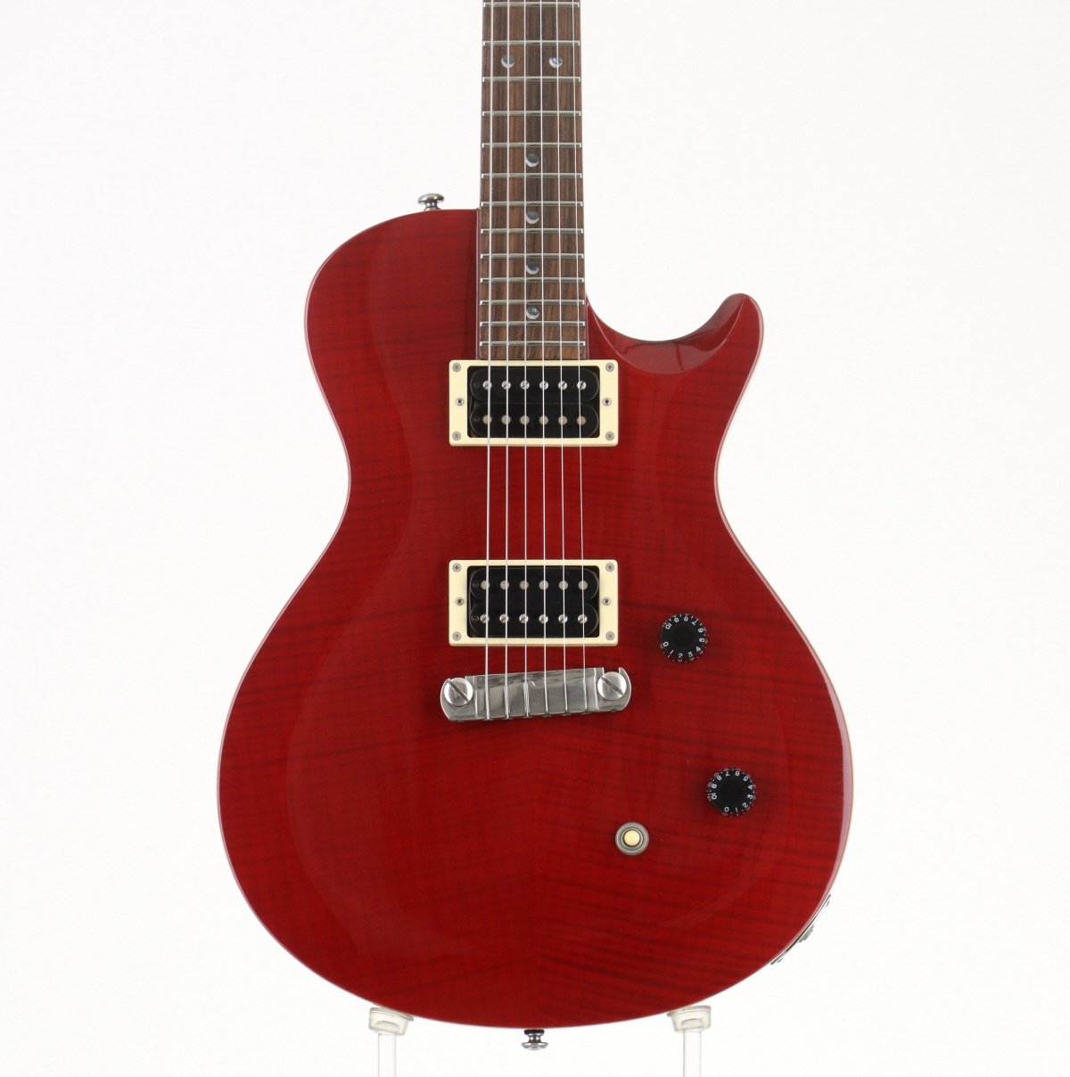 USED Paul Reed Smith / SE Singlecut Stoptail Scarlet Red 2